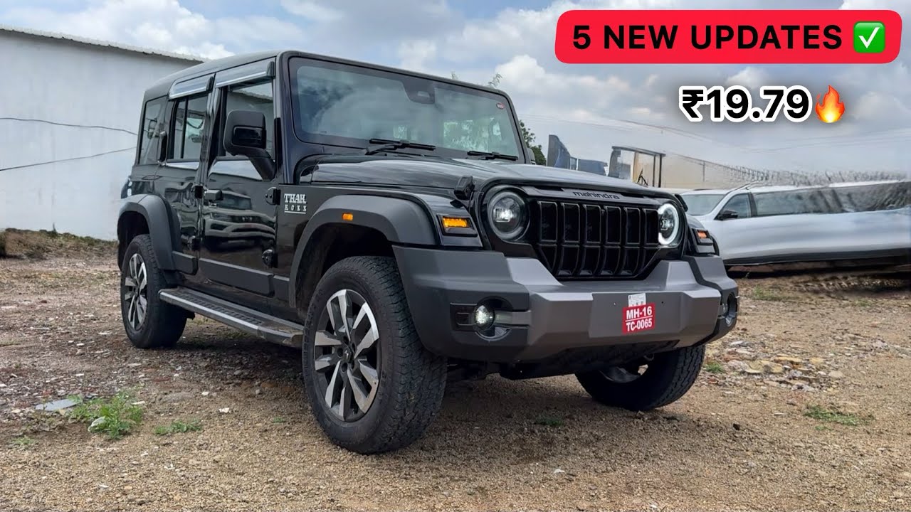Mahindra Thar Roxx AX7L 2025 Updates 🚙