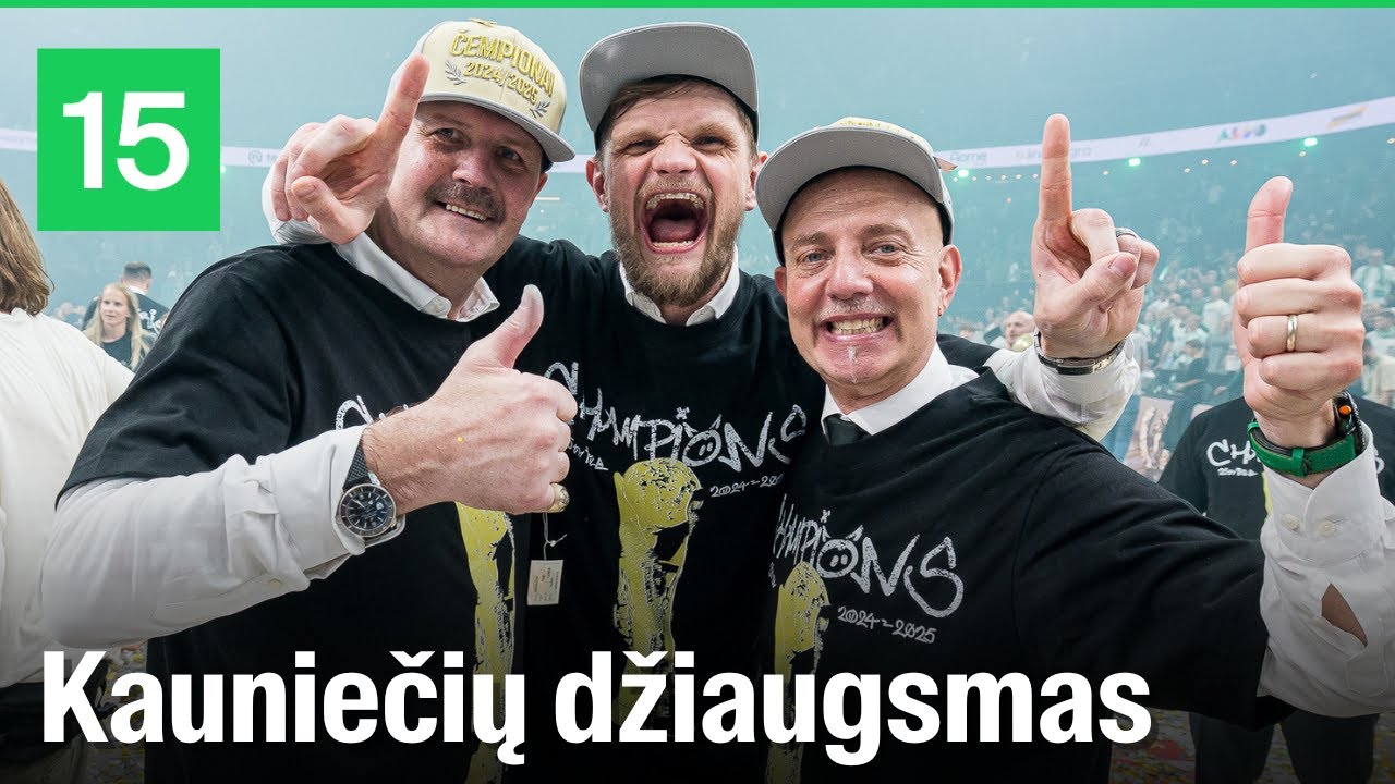 Kauno „Žalgiris“ sugrąžina LKL čempionų titulą – įspūdinga serija ir triumfas 🏆