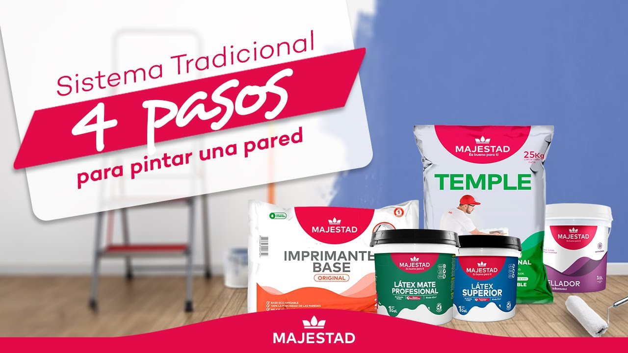 Cómo Pintar una Pared en 4 Sencillos Pasos para un Acabado Perfecto 🖌️