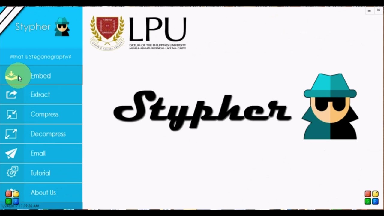 Stypher: Secure Image Steganography with LSB & Data Compression 🚀