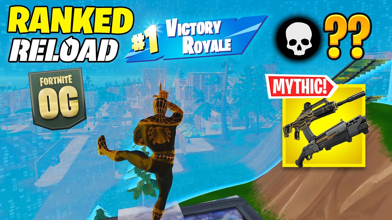 Fortnite Reload | High Kill Solo RANKED Win Gameplay (Fortnite Chapter 7)