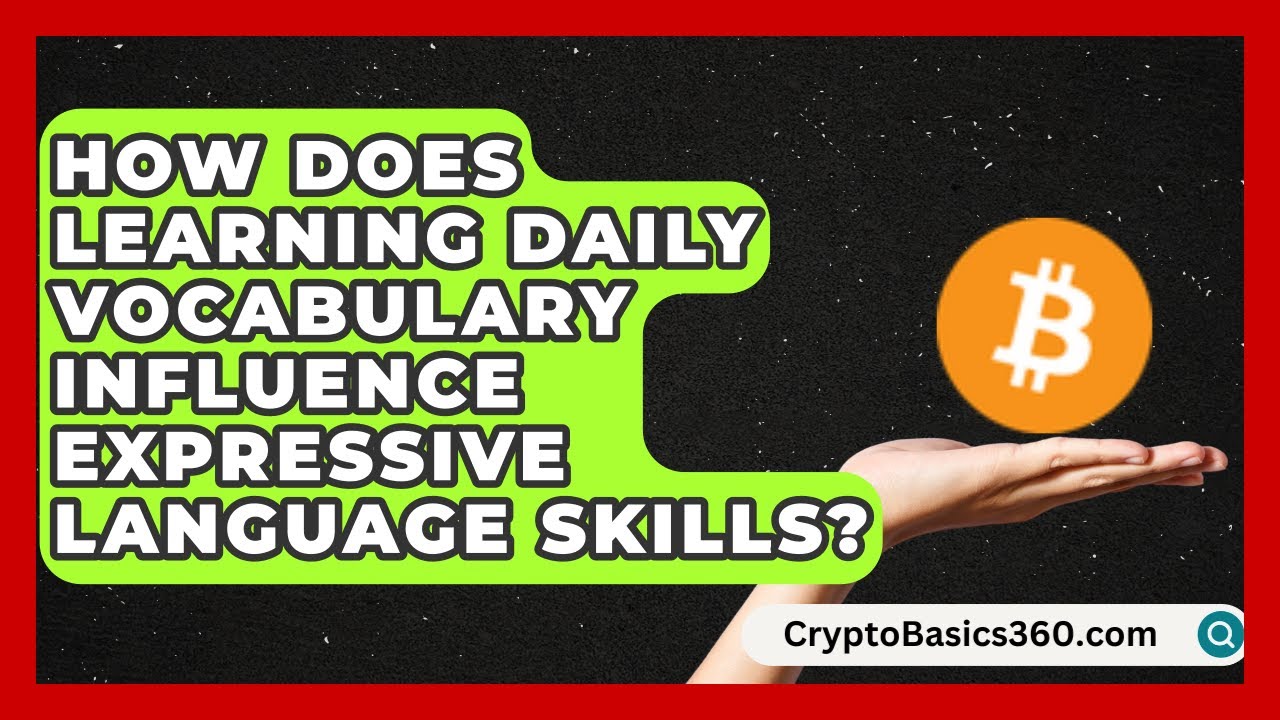Daily Vocabulary Boosts Expressive Language 🗣️
