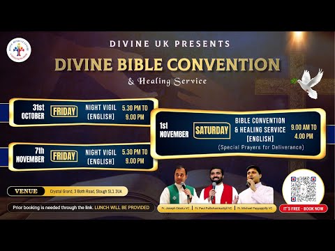 [LIVE] First Saturday Devotion & Healing Service (01 November 2025) Divine UK