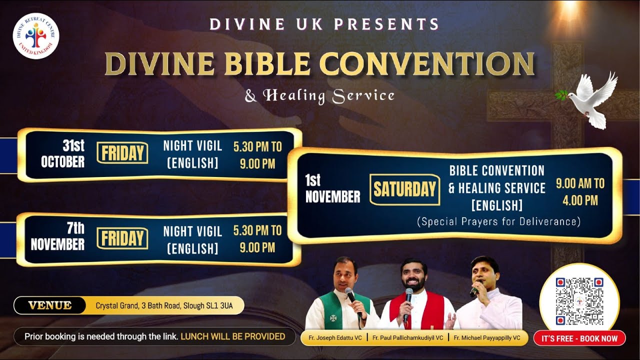 Join the Live First Saturday Devotion & Healing Service | Divine UK, Nov 1, 2025 ✨