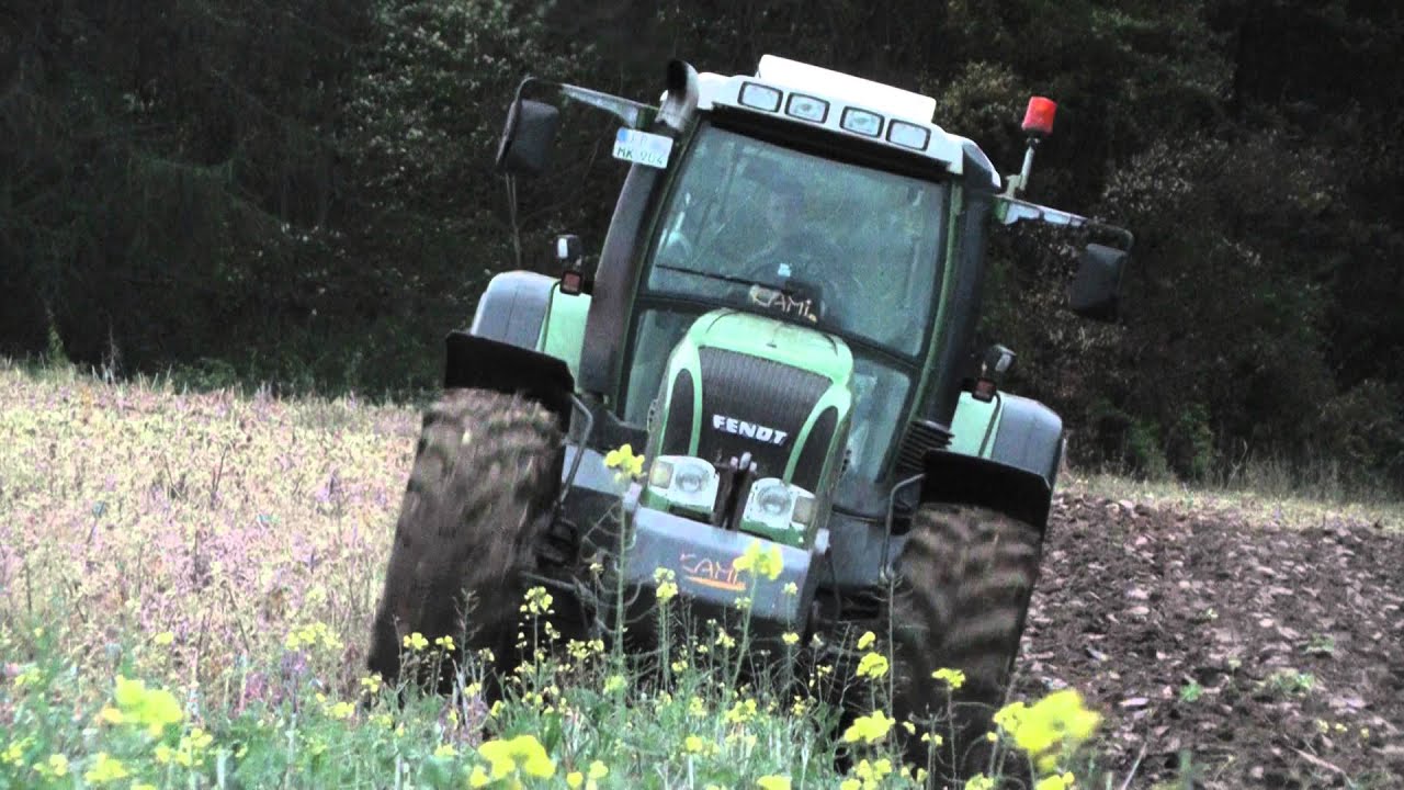 Fendt 920 Vario mit Lemken 4-Schare Pflug 🚜