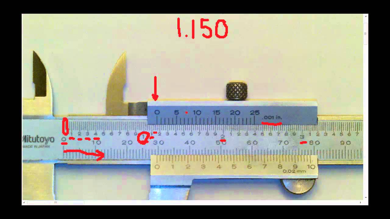How to Read an Inch Vernier Scale 📏