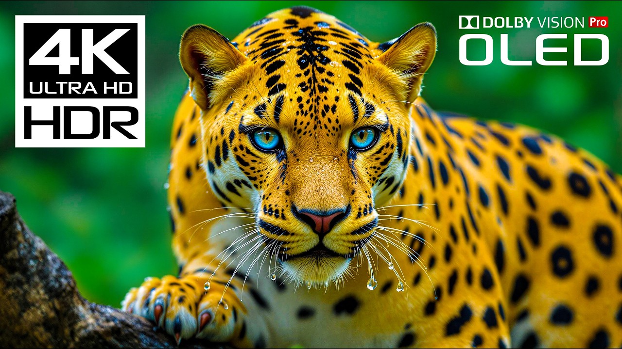 Stunning Wildlife in Dolby Vision HDR 4K 120 FPS 🐾