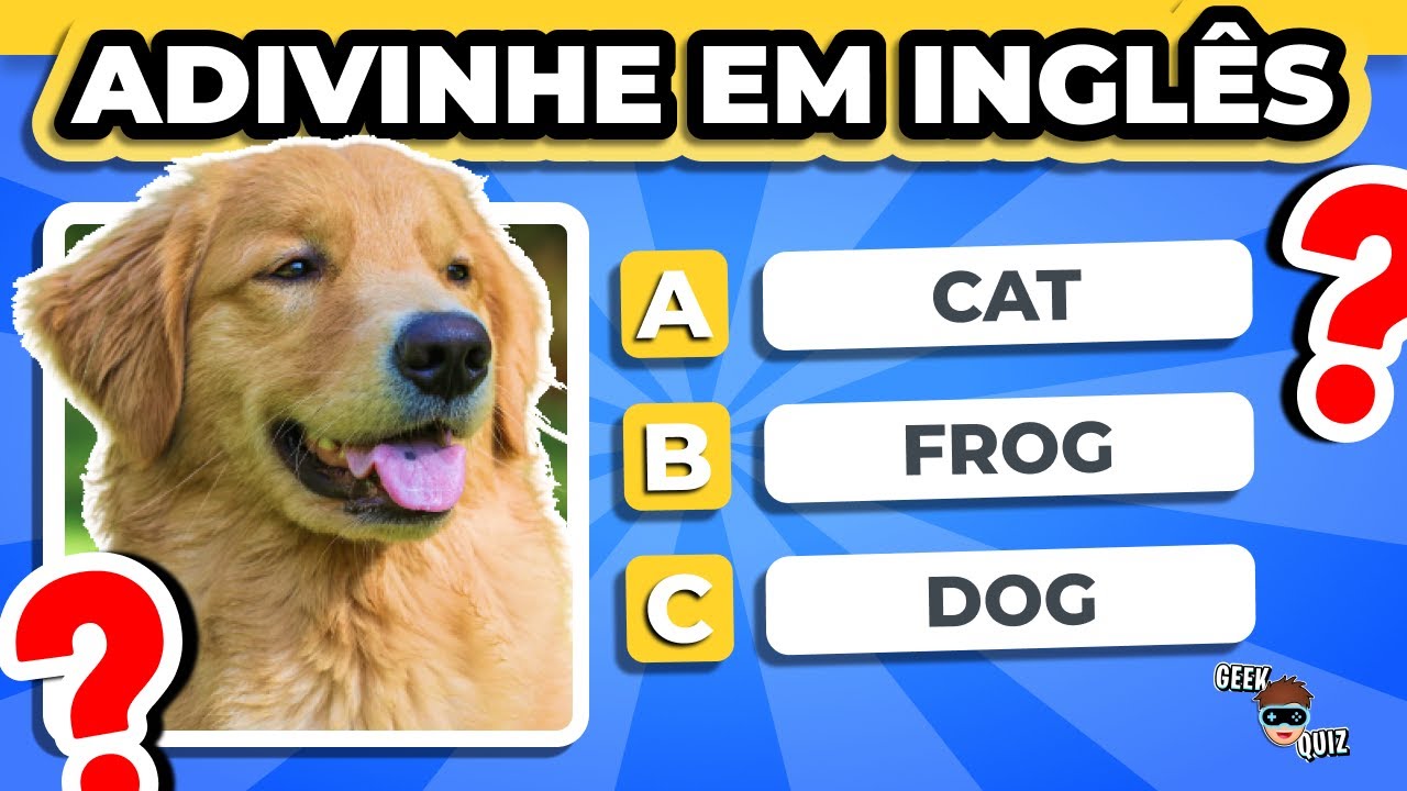 Desafie-se a Nomear 50 Animais em Inglês! 🐾 | Quiz de Animais