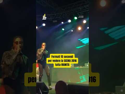 Tutta la SCENA 2016 canta DENDE di GHALI đ #lost #short