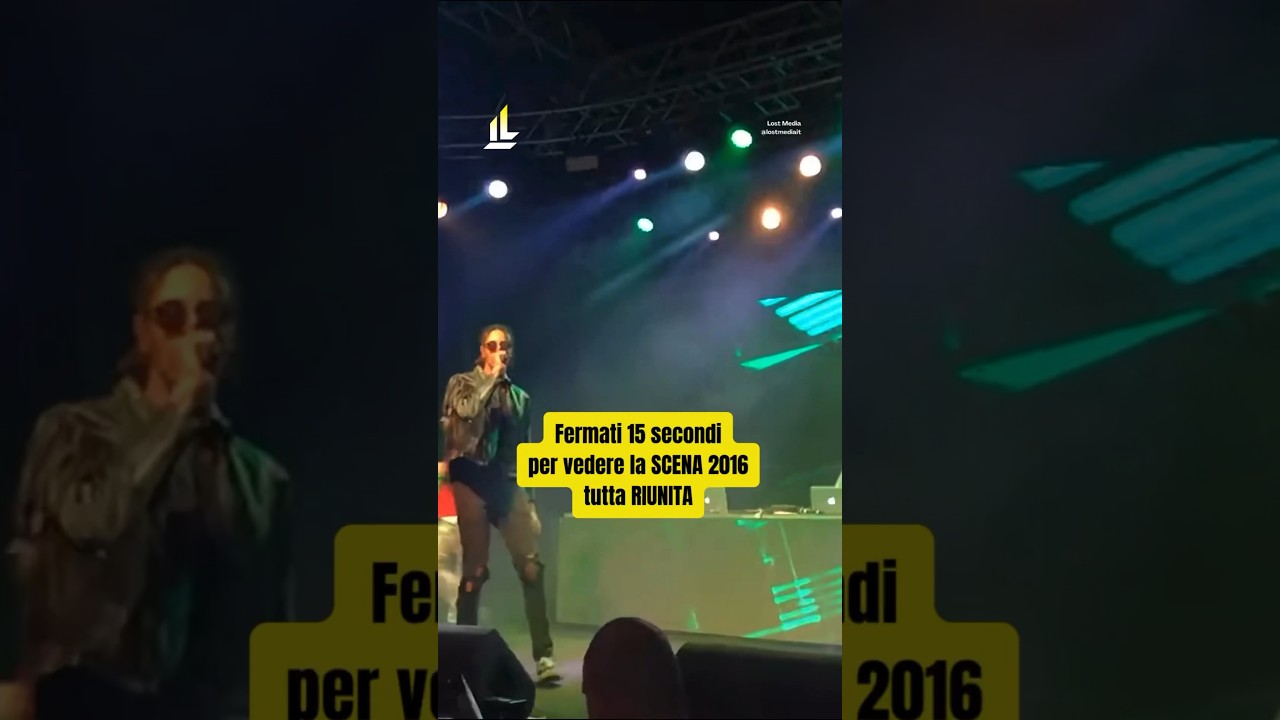 Tutta la SCENA 2016 Canta 'Dende' di GHALI 🎤 | Emozionante performance #short