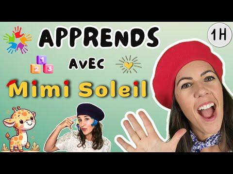 Apprends avec Mimi Soleil | Couleurs, Animaux, Nombres | Best Of | Vidéos éducatives pour enfants