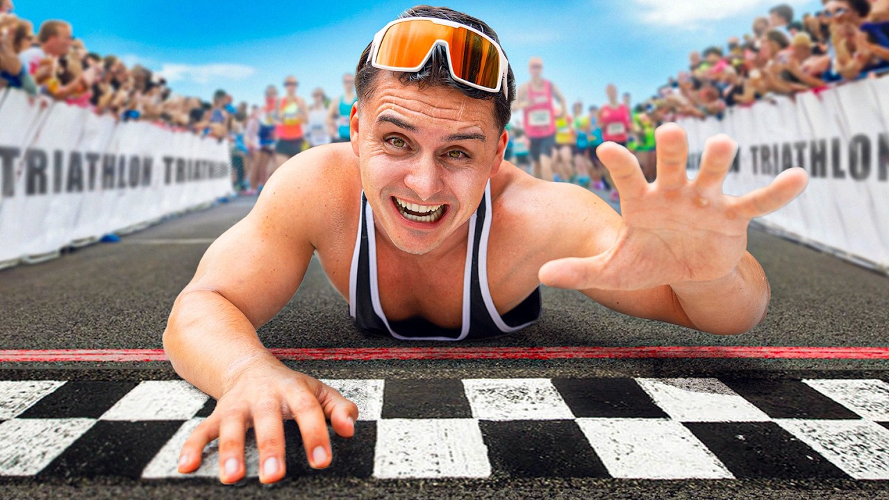 Triathlon ohne Vorbereitung? Mein Selbsttest 🏊‍♂️🚴‍♂️🏃‍♂️