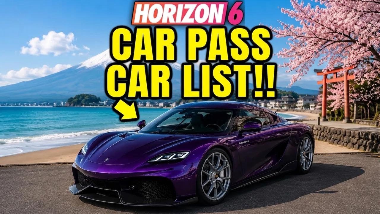 Forza Horizon 6 Car Pass & Car List Revealed 🚗
