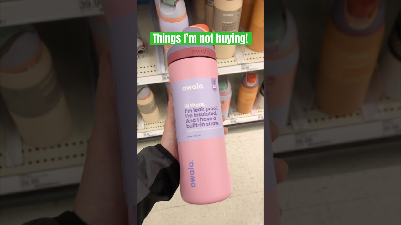 4 Things I Won't Buy This Year π