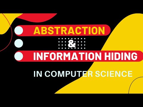 Abstraction & Information Hiding in CS 🖥️