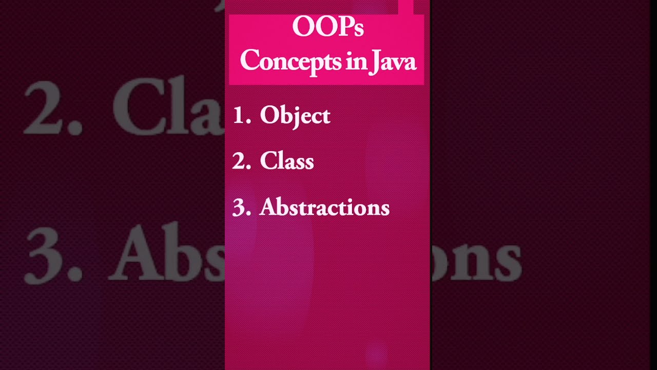 Master OOPs Concepts in Java for Better Coding 🚀