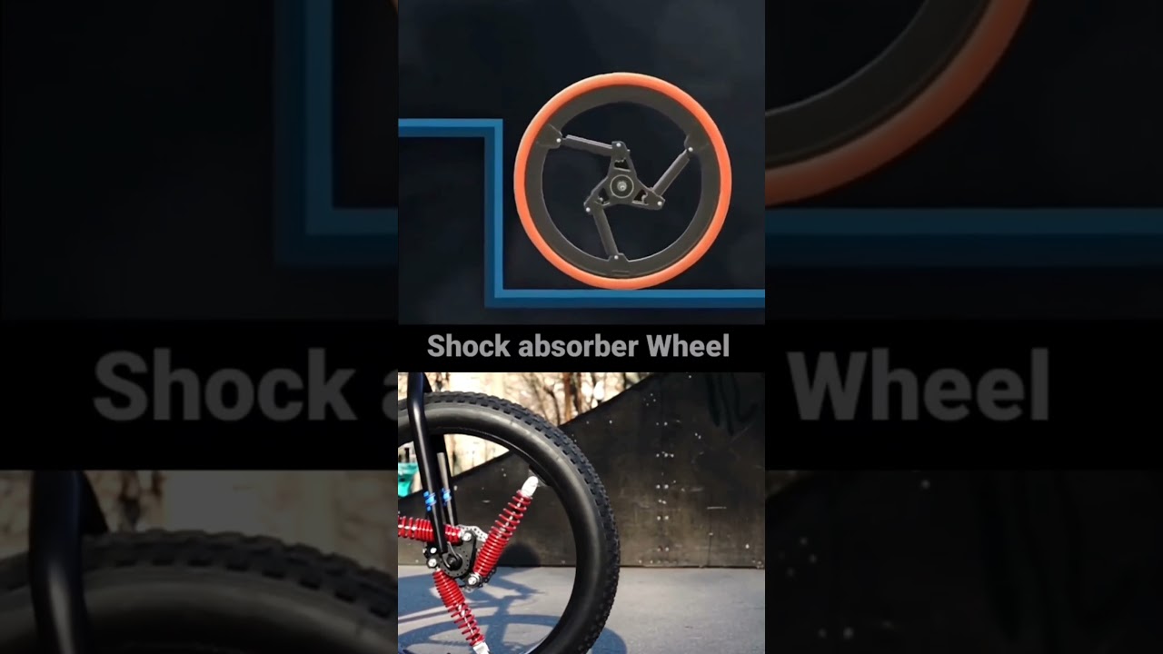 Revolutionary Bicycle Shock Absorber Wheel Suspension Innovation 🚲