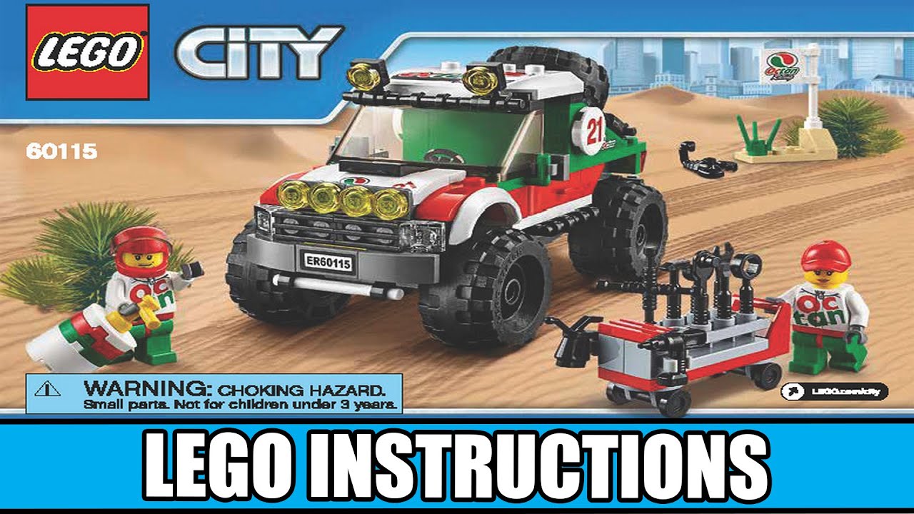 LEGO Instructions | City | 60115 | 4 x 4 Off Roader