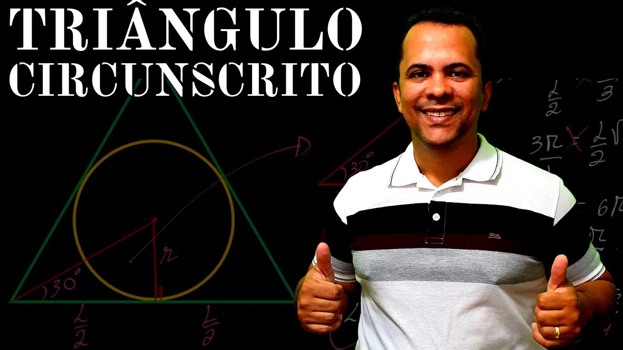 Triângulo Circunscrito na Circunferência: Como Relacionar o Lado ao Raio 📐