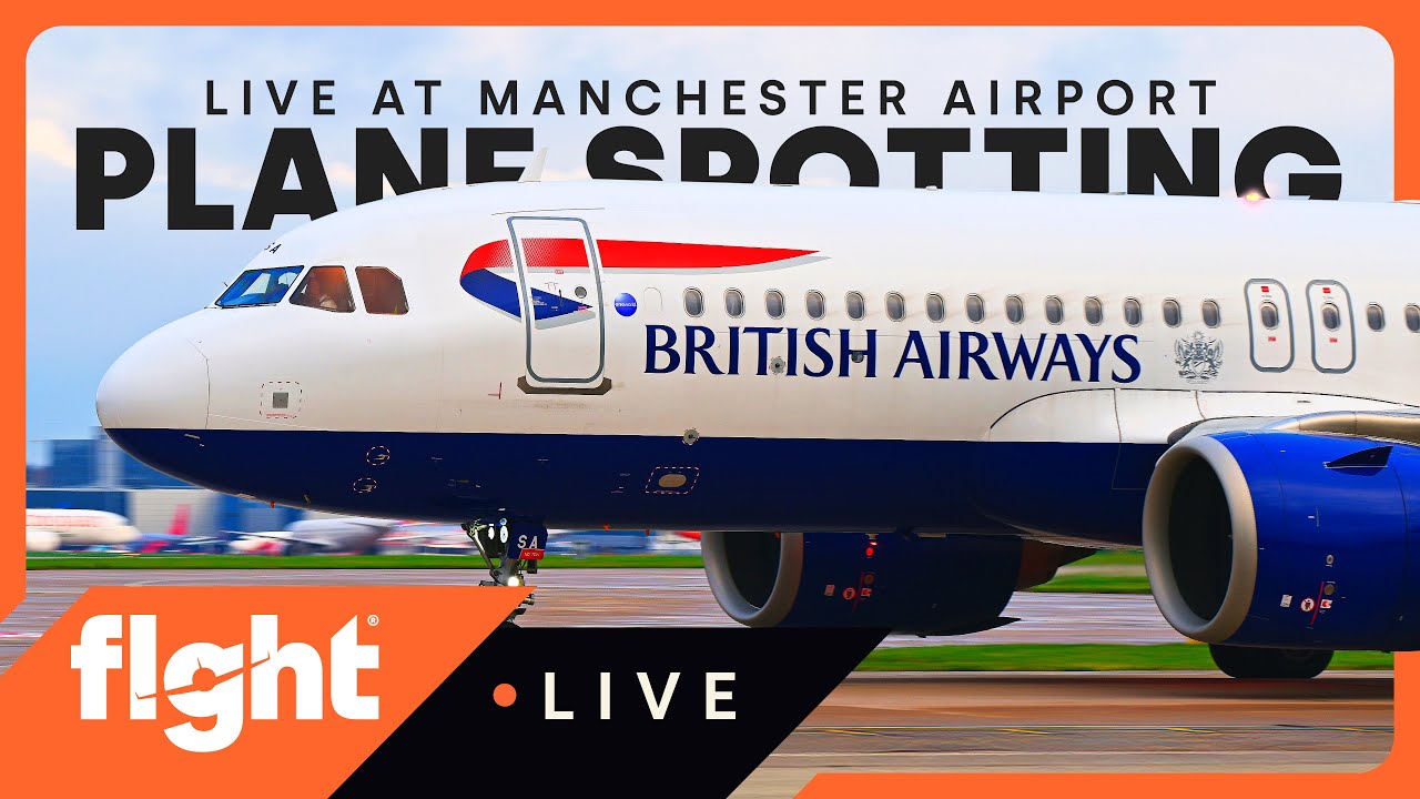 Live Manchester Airport Plane Spotting ✈️ 27/11/25
