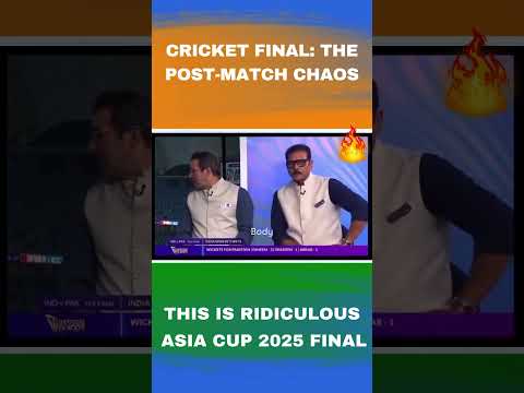 Was India DENIED the Asia Cup Trophy? Shastri Exposes Final Drama #AsiaCup2025 #IndiaVsPakistan