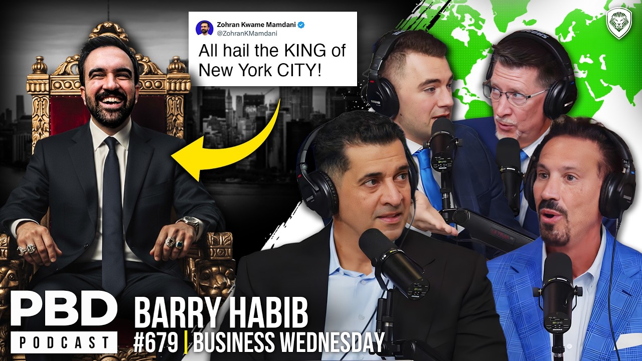 Mamdani Wins NYC, Residents Panic, Prop 50 Passes & Is the AI Bubble About to Burst? 🚨 | PBD Podcast Ep 679