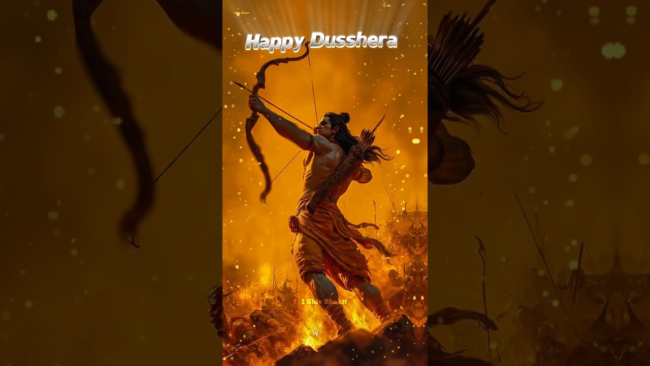 Happy Dusshera 2025 | Jai Shree Ram 🙏