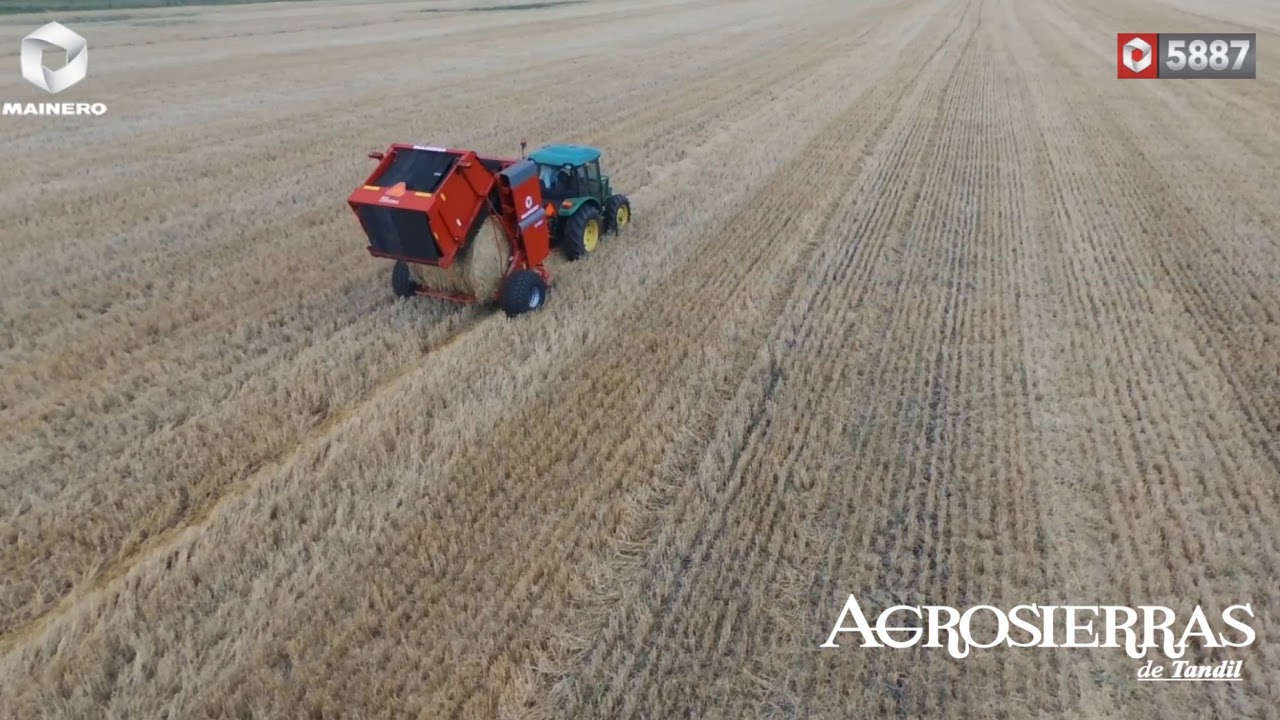 Mainero Rotoenfardadora 5887: Nueva y Avanzada 🚜
