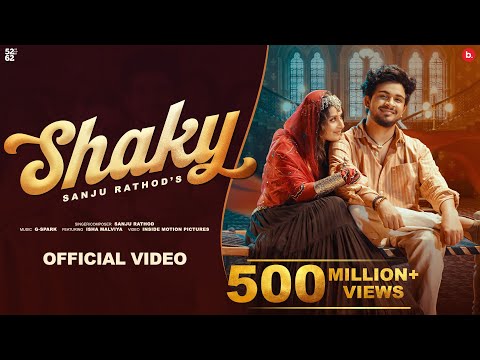 Shaky ( Official #Video ) Sanju Rathod Ft. Isha Malviya | G-Spark | New #Marathi Songs 2025