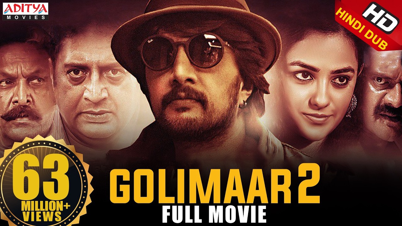 Golimaar 2 Hindi Dubbed Movie 🎬 - Sudeep & Nitya Menen