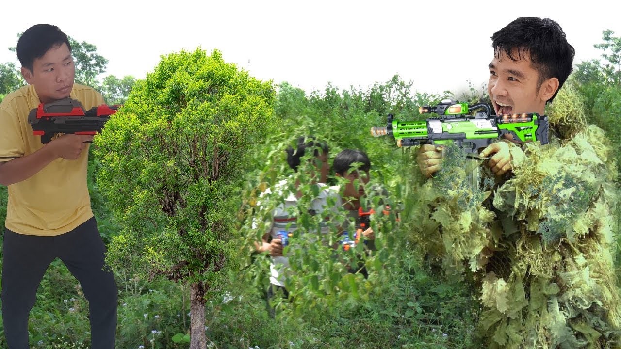 PHD | Trận Đấu Súng Nerf Đối Kháng🔥