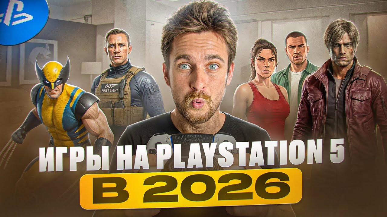 Хиты для PS5 выйдут в 2026 году 🎮