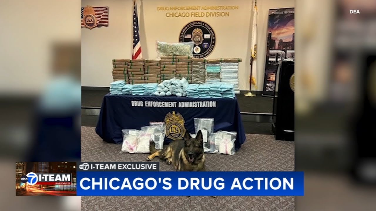 DEA Chicago Celebrates Record Fentanyl Seizures 🚔: Exclusive Insights from the I-Team