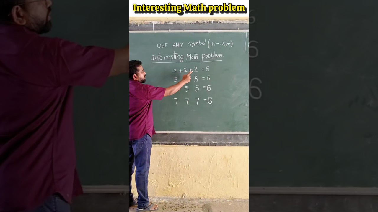 Mind-Blowing Math Challenge for Students! 🔢