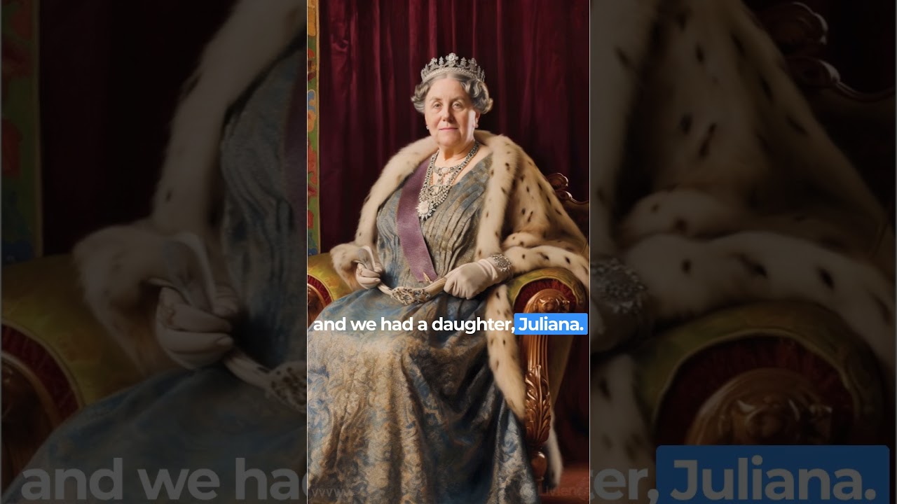 Wilhelmina: Queen, War Hero, Mother - Uncovered! #shorts #history #ai