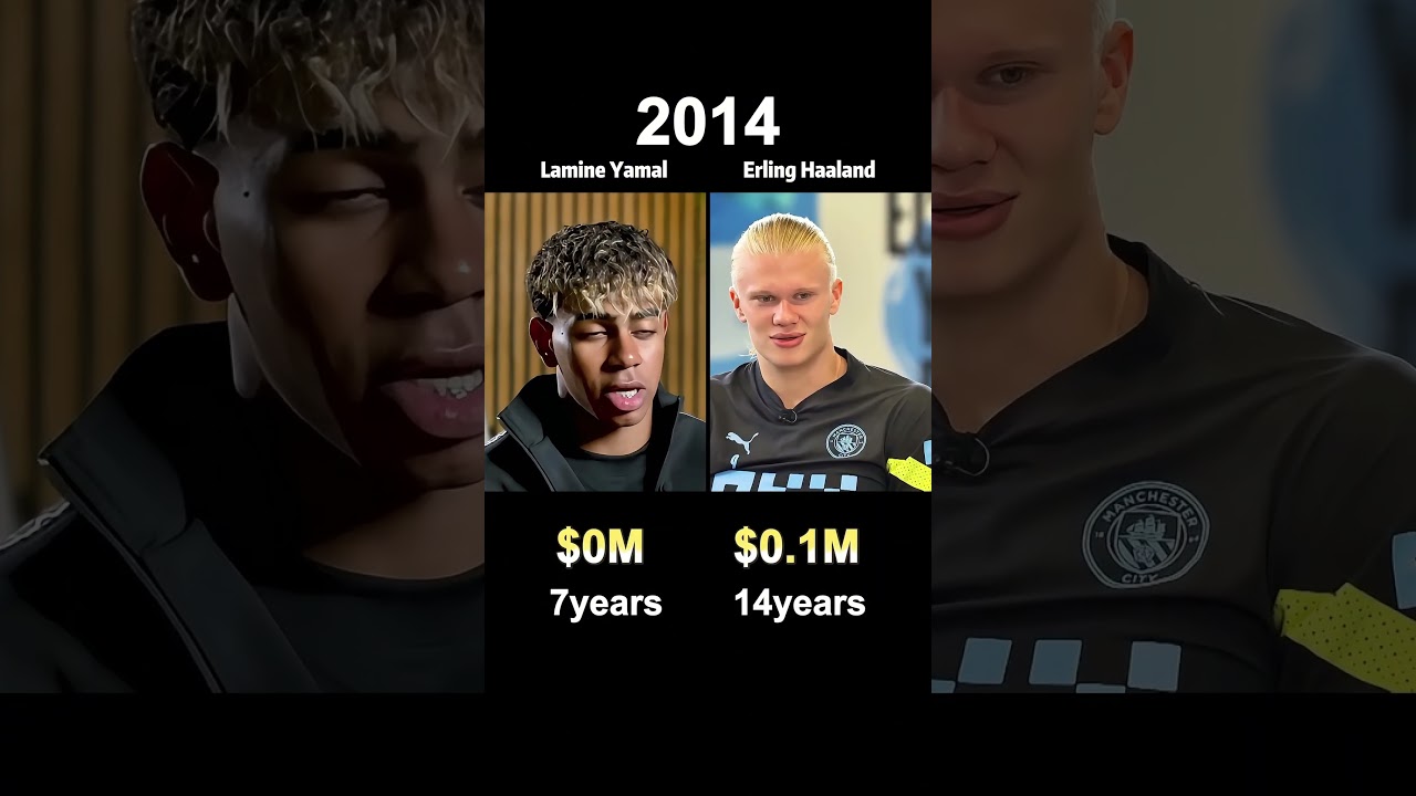 Lamine Yamal vs Erling Haaland: Who's the Richer Football Star? 💰