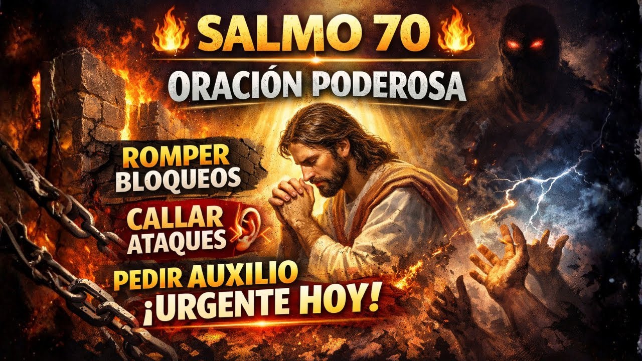 Salmo 70: Oración Poderosa para Liberarte 🔥