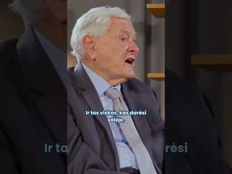 JE Valdas Adamkus apie pirmąjį viešą pasipriešinimą Kaune