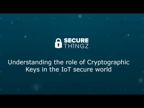 Understanding the role Cryptographic Keys in the IoT Secure World