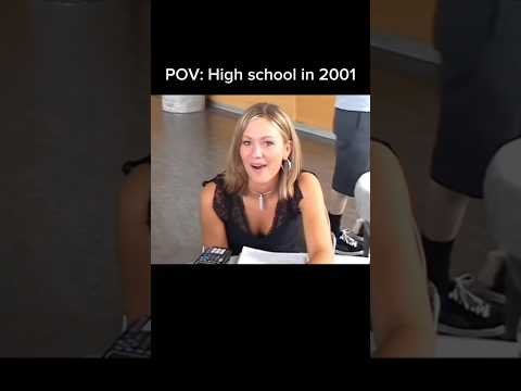 Highschool in 2001🥹 #nostalgia #nostalgic #shorts #2000s