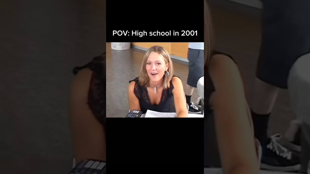 Remember High School in 2001? Relive the Nostalgia! 🎒