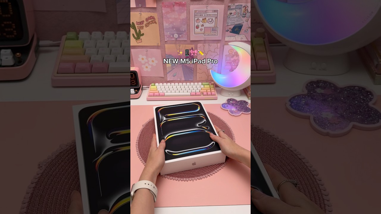 NEW M5 iPad Pro unboxing β¨π 2025 iPad | Apple unboxing