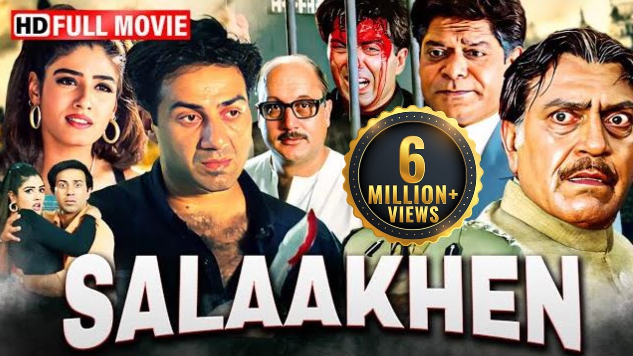 Salaakhen (HD) - Sunny Deol & Raveena Tandon Action film