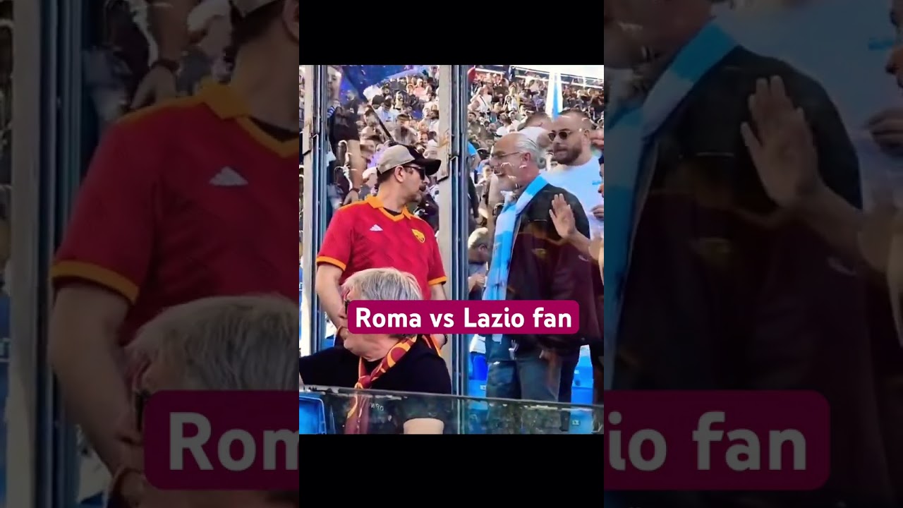 Roma vs Lazio Fan Rivalry β½