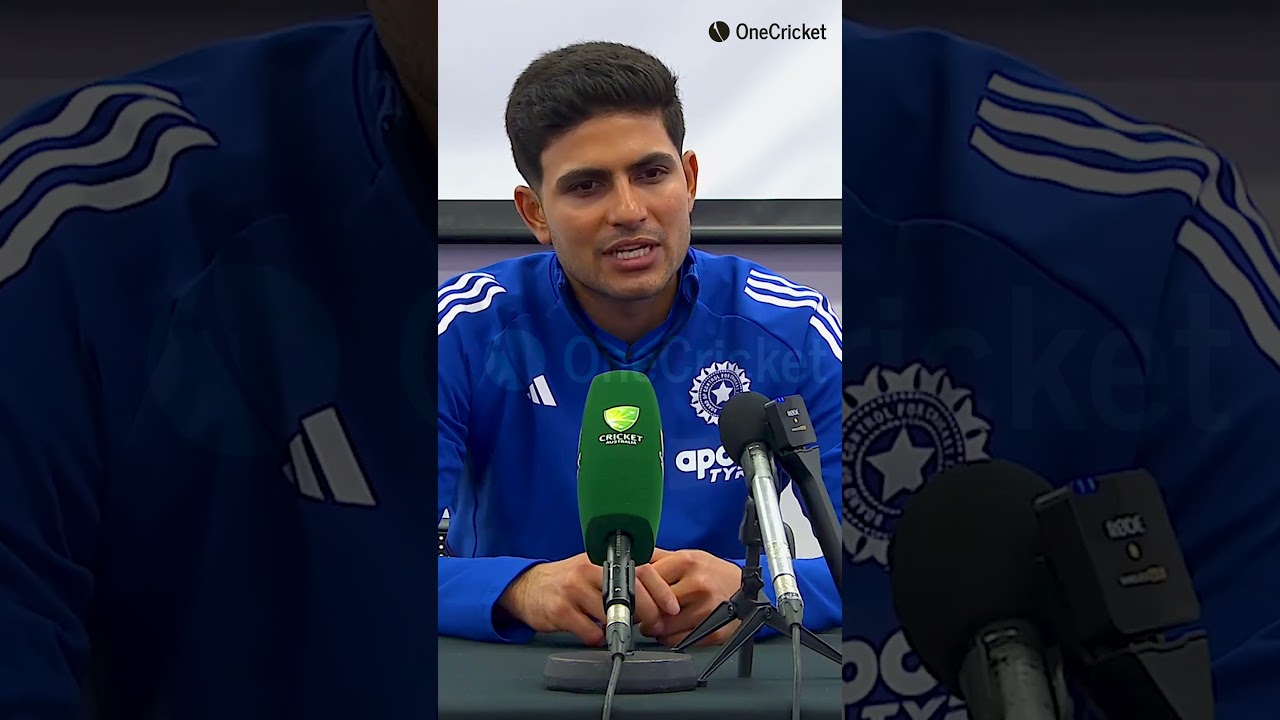 Shubman Gill Discusses His Batting Form & Future Goals After India vs Australia Match 🏏