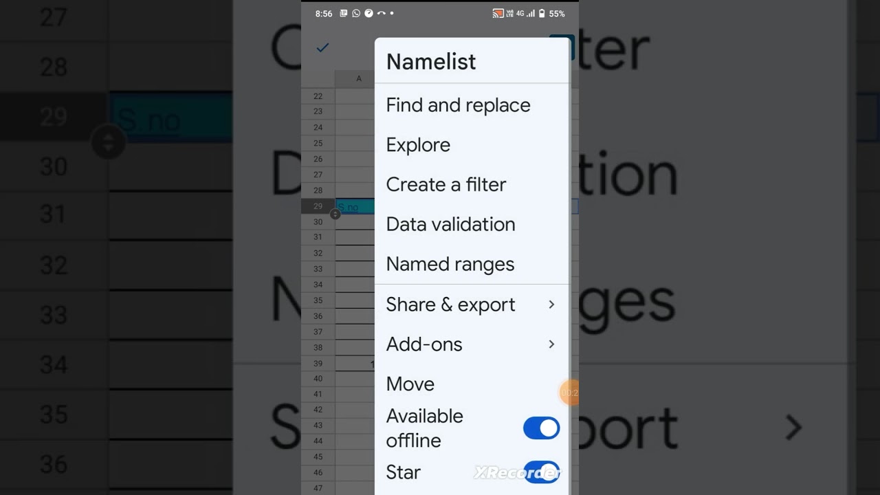 Use Filter in Google Sheets on Mobile 📱