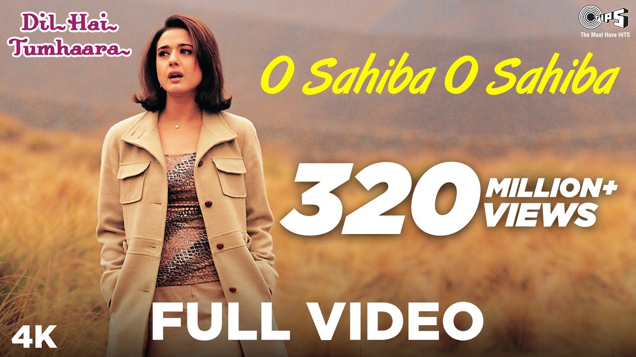 O Sahiba O Sahiba Full Video - Dil Hai Tumhaara | Preity Zinta & Arjun Rampal | Sonu Nigam