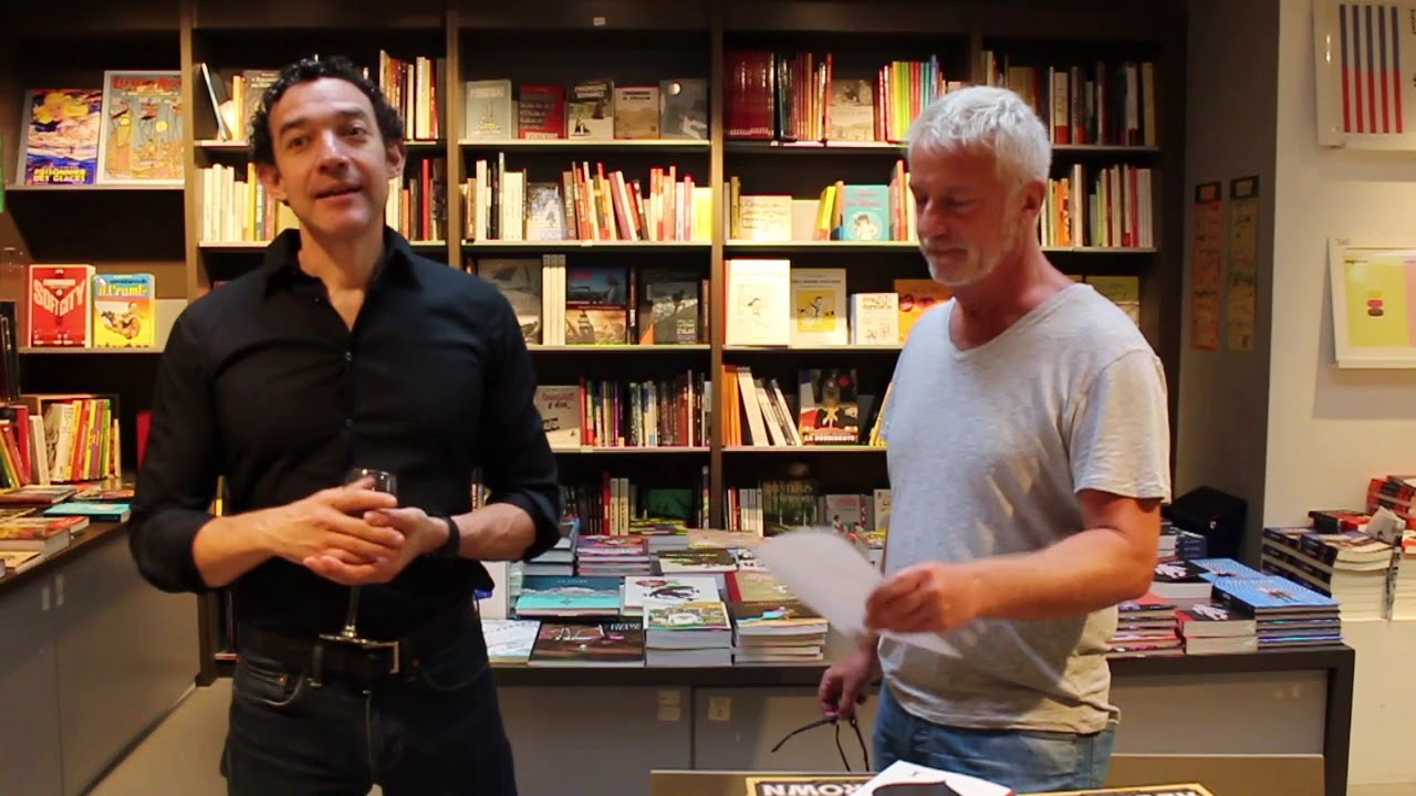 Librairie Filigranes : Interview de Thomas Gunzig avec Marc Filipson le 12.09.2017