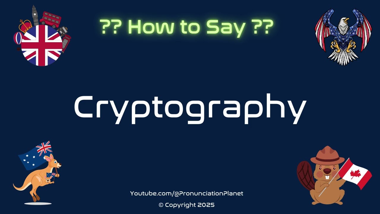π π΅οΈ How to Pronounce Cryptography? (CORRECTLY) | Pronunciation Planet