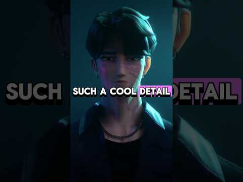 HIDDEN DETAIL in K-Pop Demon Hunters  #shorts #kpop #bts #twice #blackpink #netflix